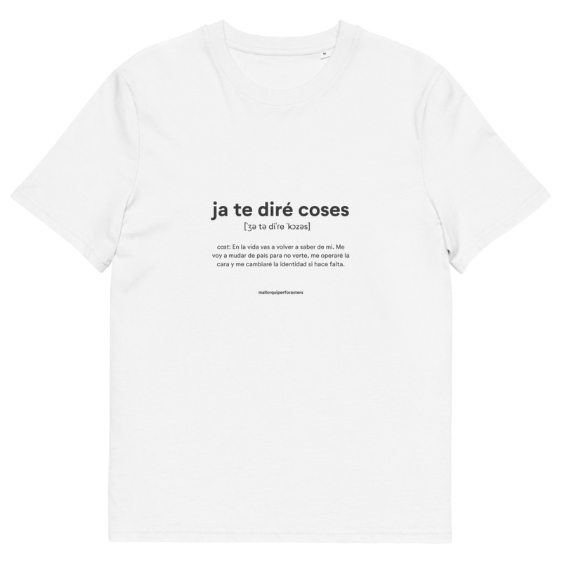 Camisetes unisex de cotó orgànic